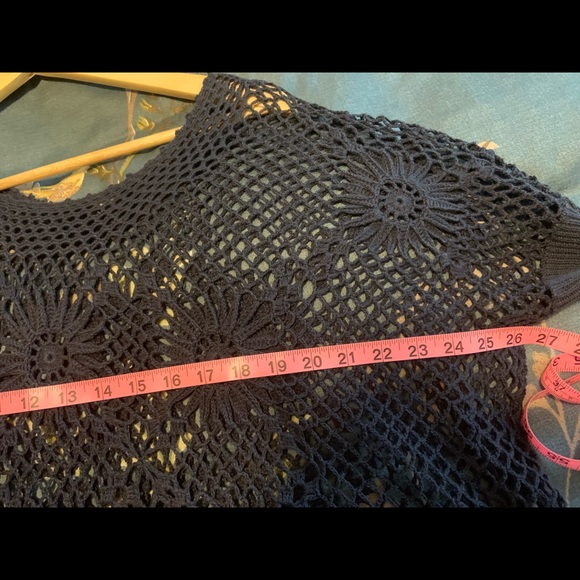 Cotton crochet free people top - Picture 3 of 7